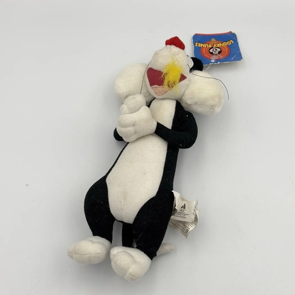 Vtg 1998 Looney Tunes Sylvester‎ Plush ACE 9